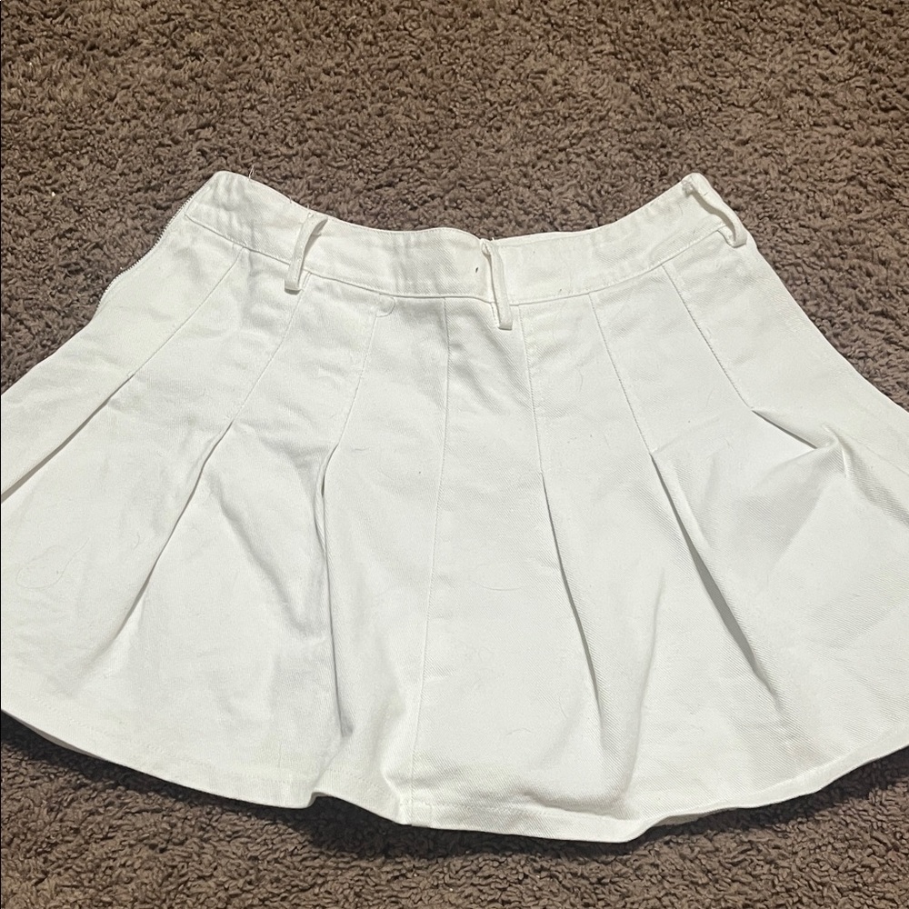 Altar'd State White Mini Skirt